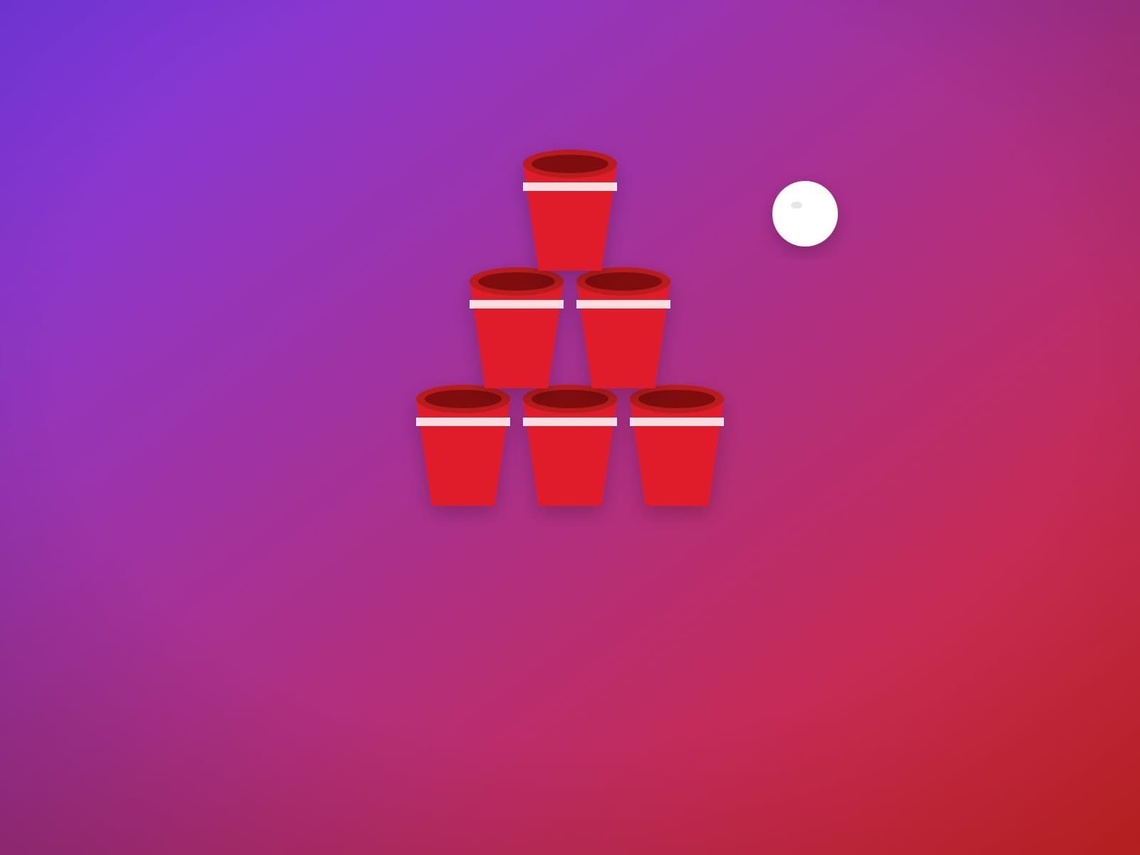 Giant Beer Pong